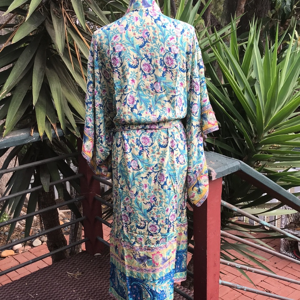New! Pastel Floral Duster Kimono - Picture 9 of 10